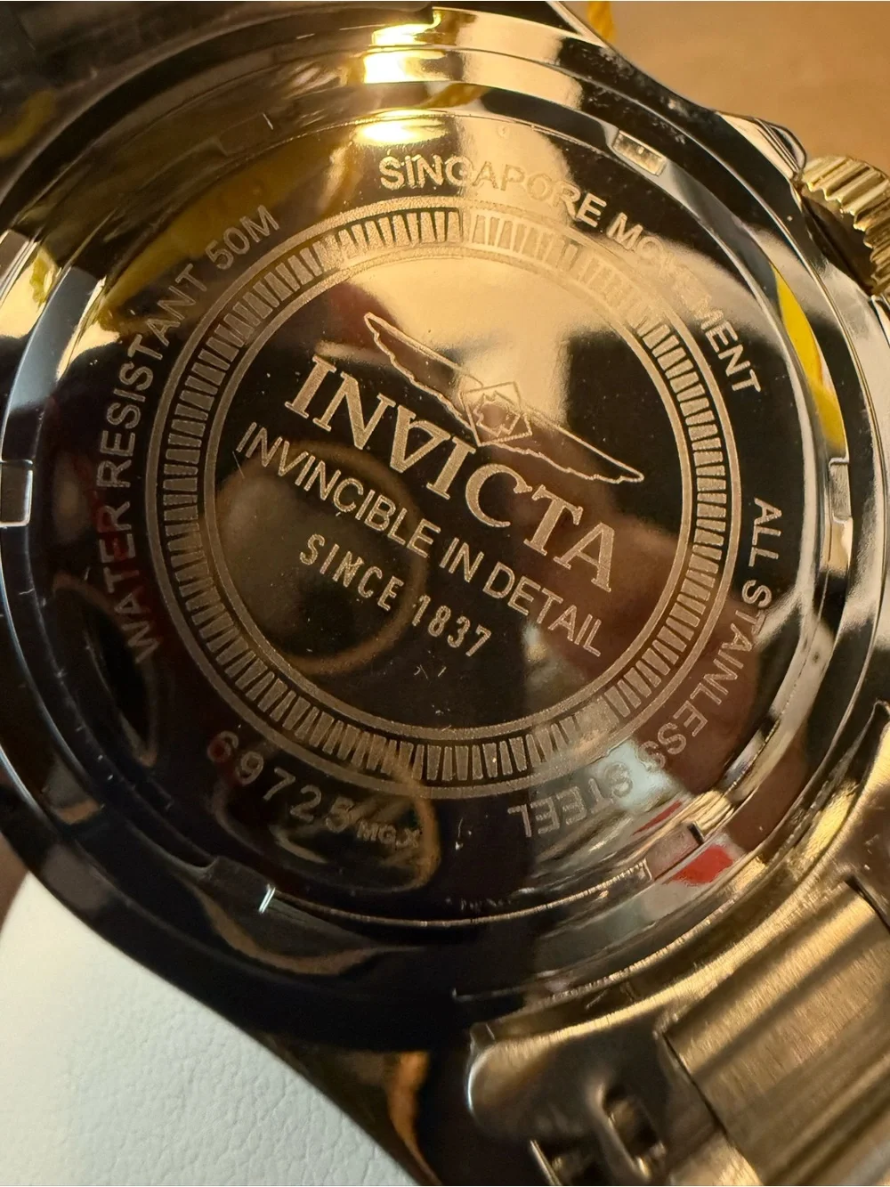 Invicta Specialty Velario Two-Tone Men's Watch (Model 69725)